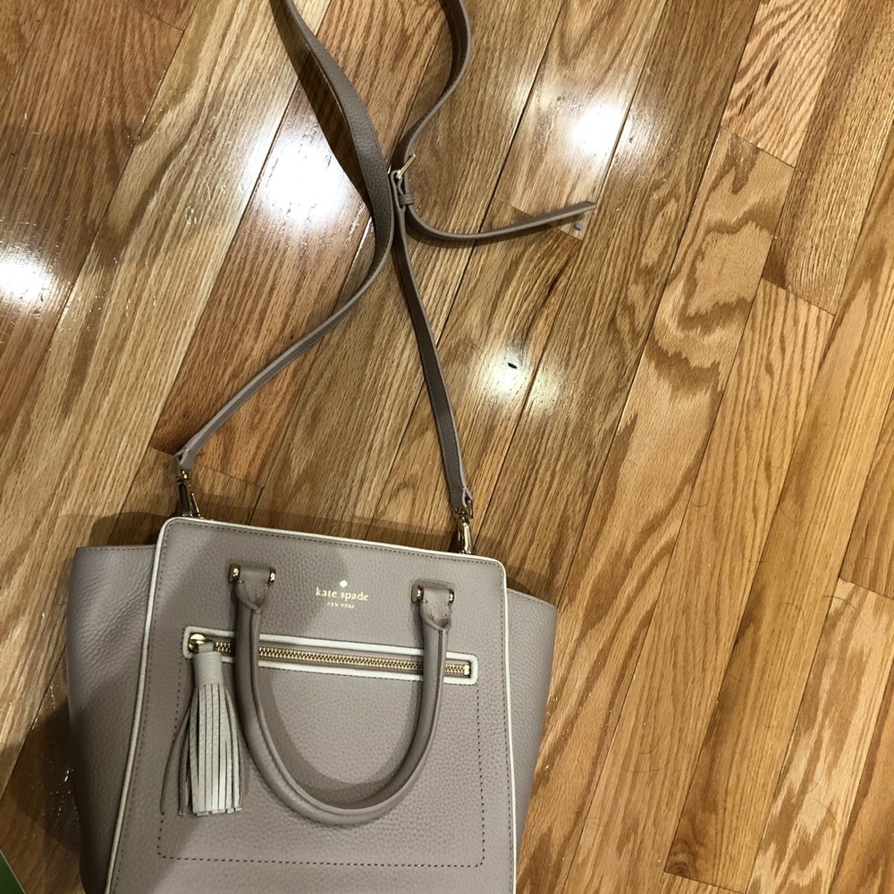 Kate Spade gray purse - Picture 3 of 3